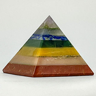Prana Harmony 7 Chakra Bonded Crystal Pyramid