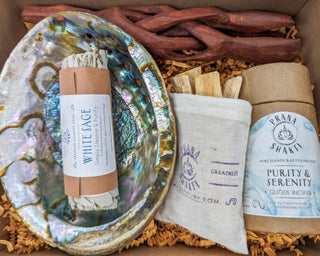 Smudge Clearing Kit Gift Box