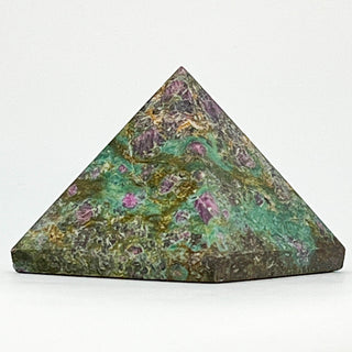 Prana Harmony Ruby Fuchsite Crystal Pyramid