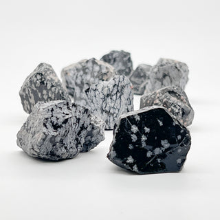 Snowflake Obsidian Raw Stone