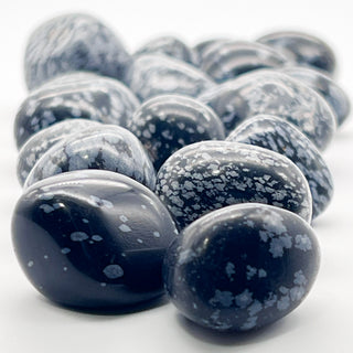 Snowflake Obsidian Tumble Stone