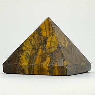Prana Harmony Tiger's Eye Crystal Pyramid