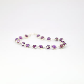 Amethyst [The All Healer] 6mm Stone Anklet