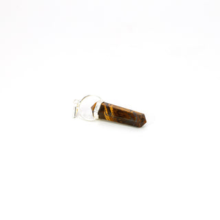 Tiger's Eye Double Point Pendant