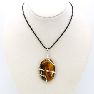 Tiger's Eye Oval Pendant