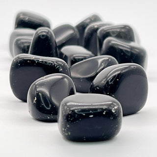 Black Obsidian [The Practicality Talisman] Tumble Stone