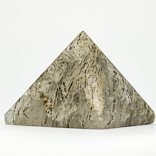Prana Harmony Black Rutile Crystal Pyramid