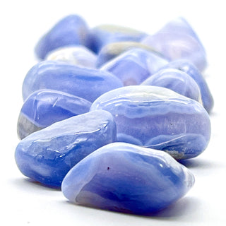 Blue Lace Agate [The Peaceful Expressionist] Tumble Stone