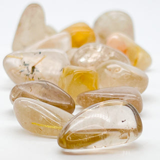 Golden Rutile [The Rejuvenation of Strength] Tumble Stone