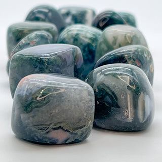 Moss Agate Tumble Stone