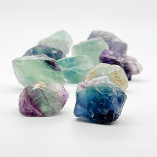 Rainbow Fluorite Raw Stone