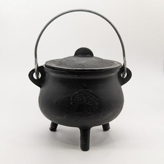 Prana harmony Tree of Life Cast Iron Cauldron