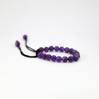 Amethyst [The All Healer] String Macrame Bracelet