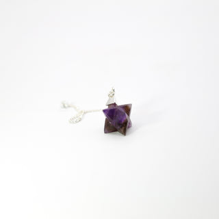 Amethyst [The All Healer] Merkaba Star Pendulum