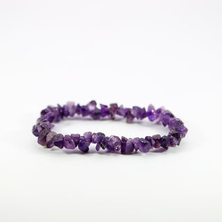 Amethyst [The All Healer] Uncut Chip Bracelet