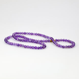 Amethyst [The All Healer] 4mm Stone Necklace