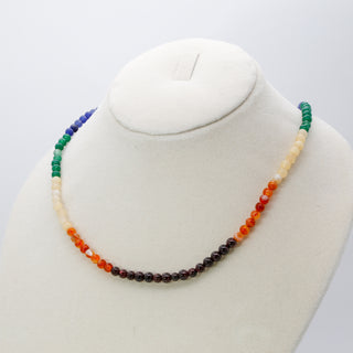 7 Chakras Stone Necklace