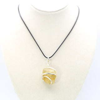 Citrine [The Abundant Sunshine] Tumble Stone Pendant