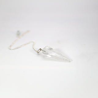 Clear Quartz [The Master Healer] Cone Pendulum