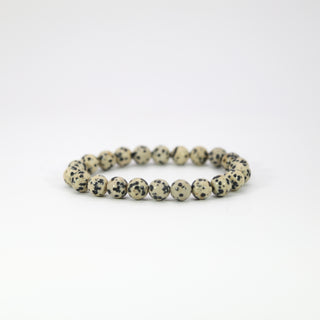 Dalmatian Jasper [The Focused Protector] 8mm Bracelet