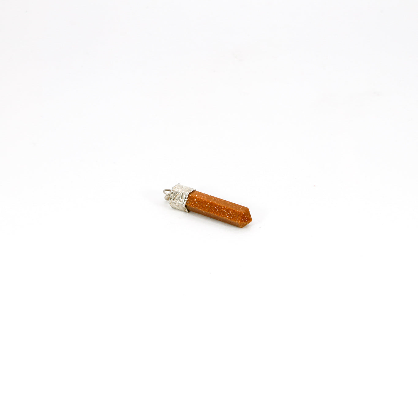Goldstone Single Point Pendant