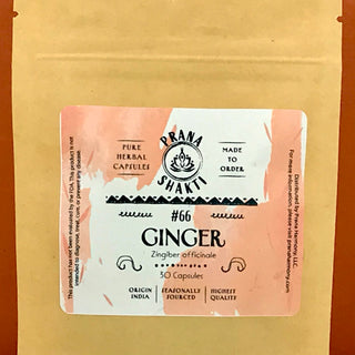 Ginger Capsule Supplement