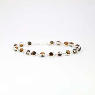 Tiger's Eye 6mm Anklet