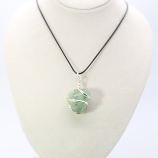 Prehnite Tumble Stone Pendant