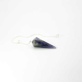 Iolite [The Clearcut Visionary] Cone Pendulum