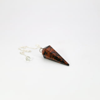 Mahagony Obsidian Cone Pendulum