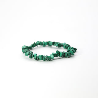 Malachite [The Protective Powerhouse] Uncut Chip Bracelet