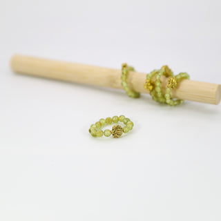 Peridot Prana Healing Ring