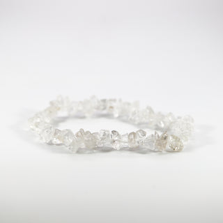 Clear Quartz [The Master Healer] Uncut Chip Bracelet