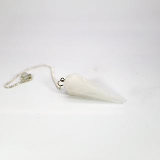 White Moonstone Cone Pendulum