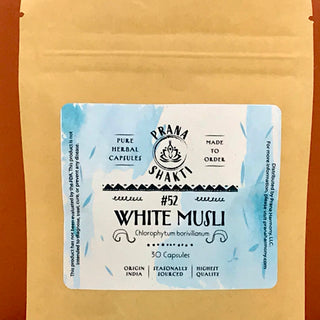 White Musli Capsule Supplement