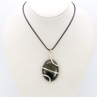 Pyrite Oval Pendant