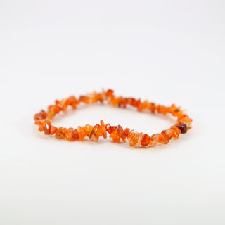 Carnelian [The Creative Courage] Uncut Chip Bracelet