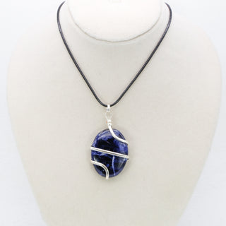 Sodalite Oval Pendant